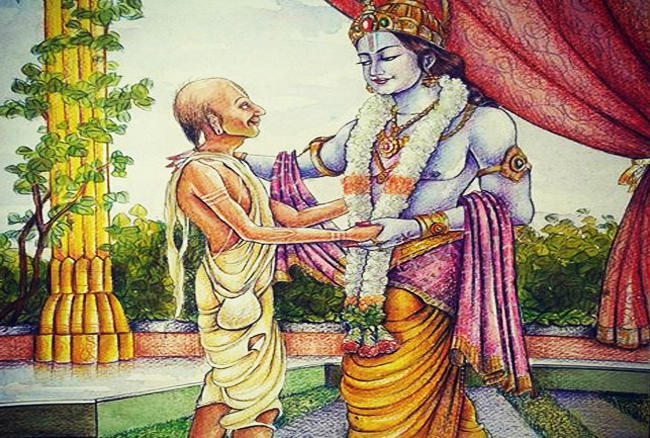 Krishna and Sudhama