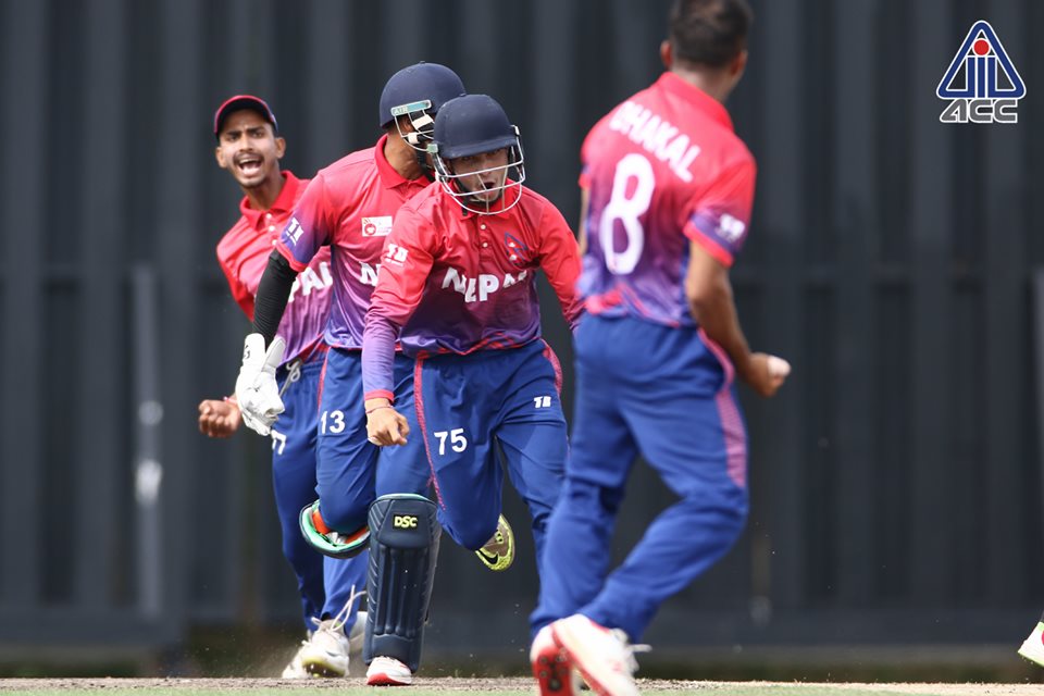 Nepal Wins Hong Kong In ACC U-19 Finals | Qualifies For Youth Asia Cup