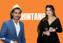 Aliza Gautam & Gaurav Pahari in "Ghintang"